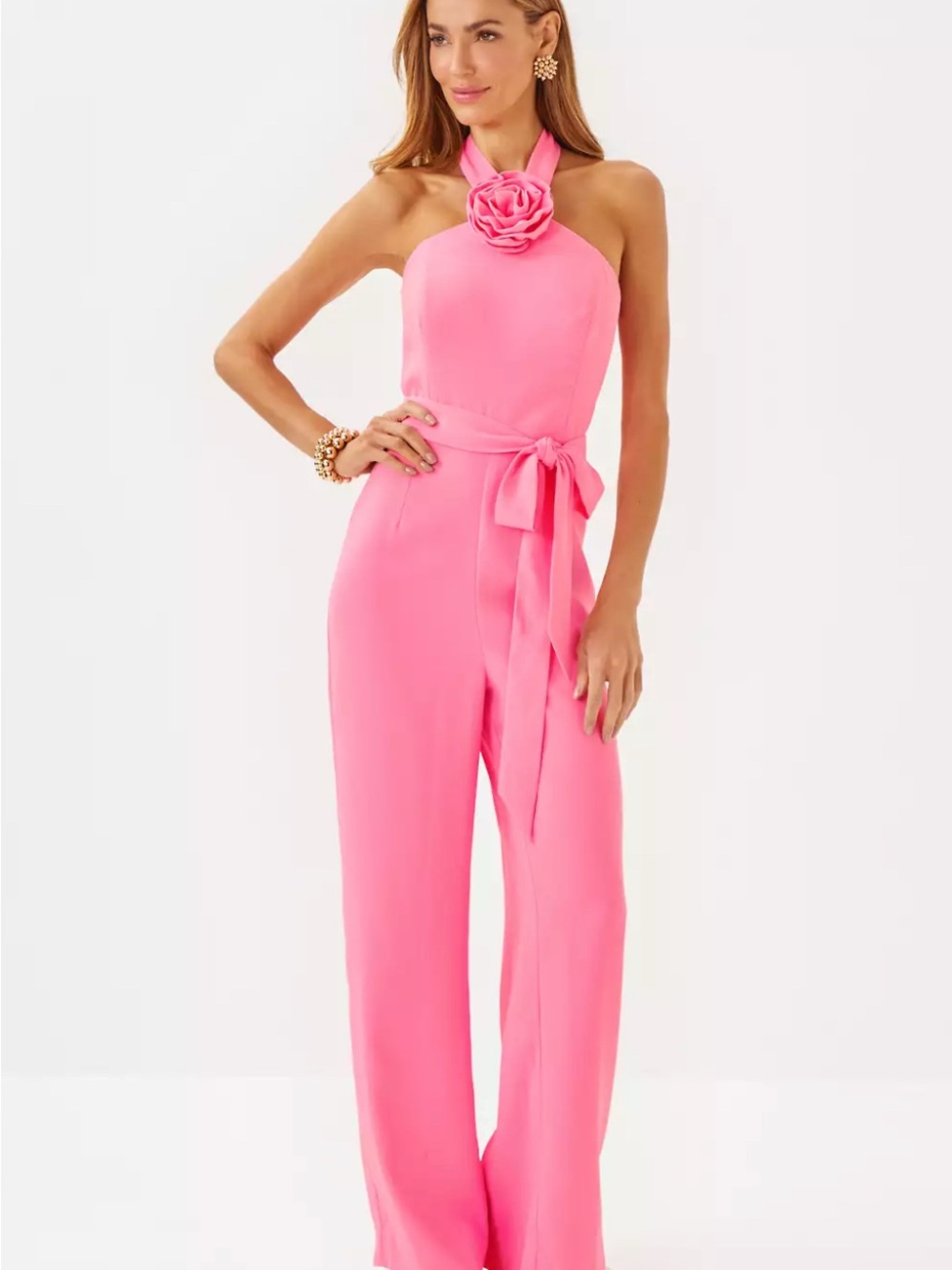 Lilly Pulitzer Connie Jumpsuit in Rousseau Pink